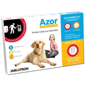 Azor alarm start kit med GSM sender (stor pakke)